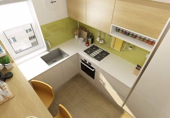 Дизайн маленької кухні