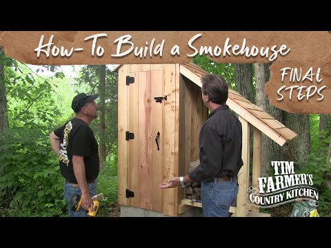 How to Build a Smokehouse (FINAL STEPS)