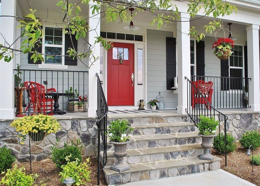 DIY Concrete Porch Construction