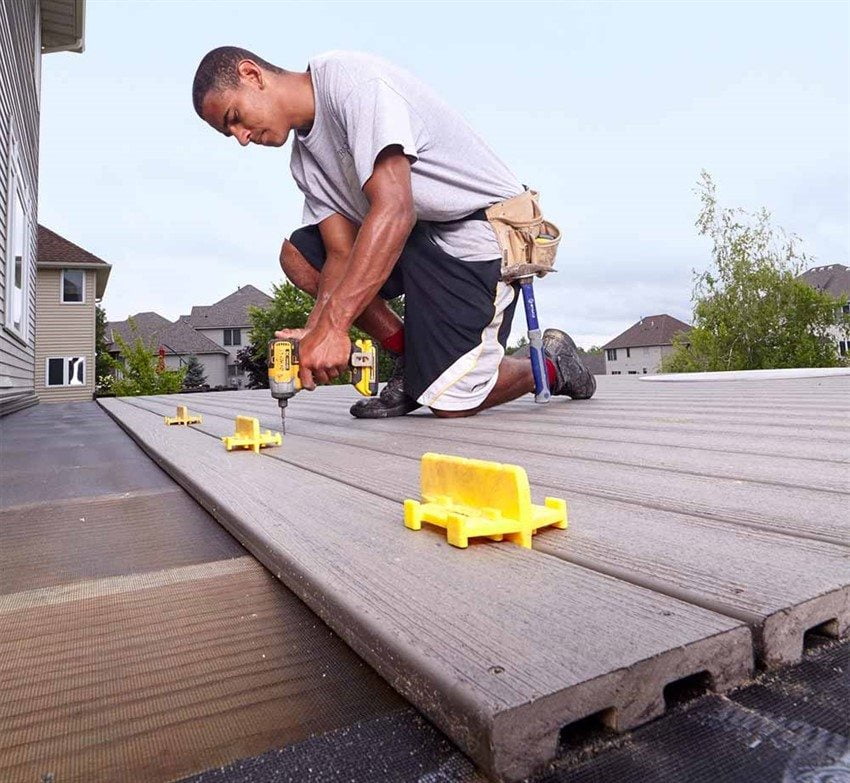 Building a porch by yourself