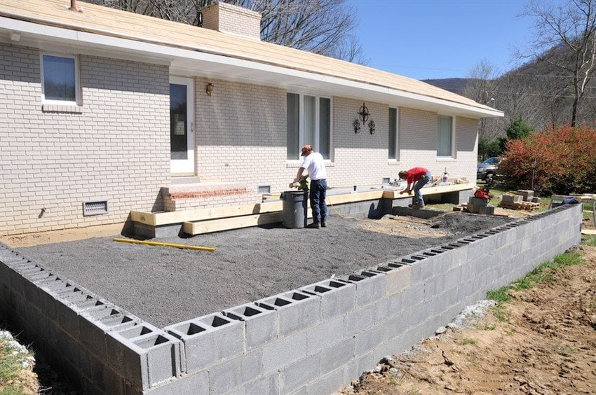 Porch to the house with your own hands