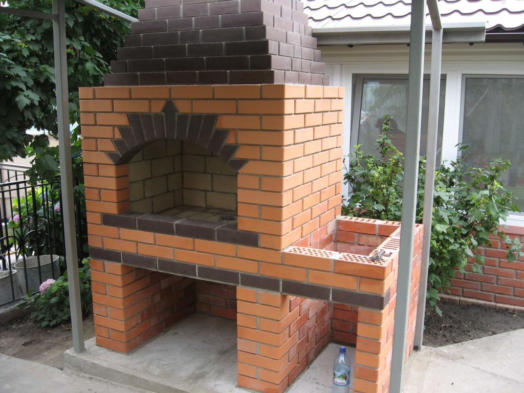 Brick Barbecue Grill Made by Your Own Hands. Photo (10)