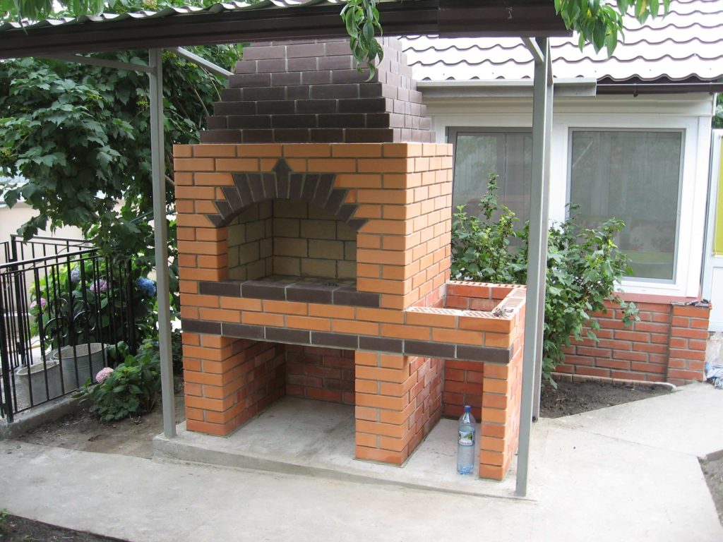 Brick Barbecue Grill Made by Your Own Hands. Photo (11)