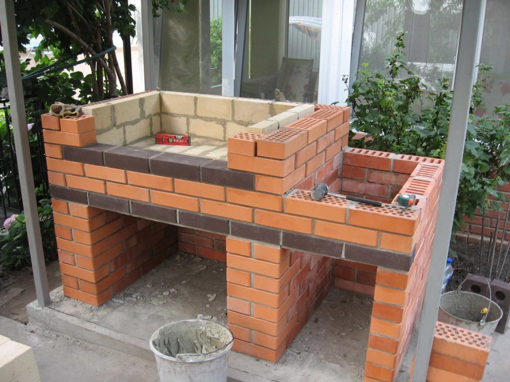 Brick Barbecue Grill Made by Your Own Hands. Photo (7)