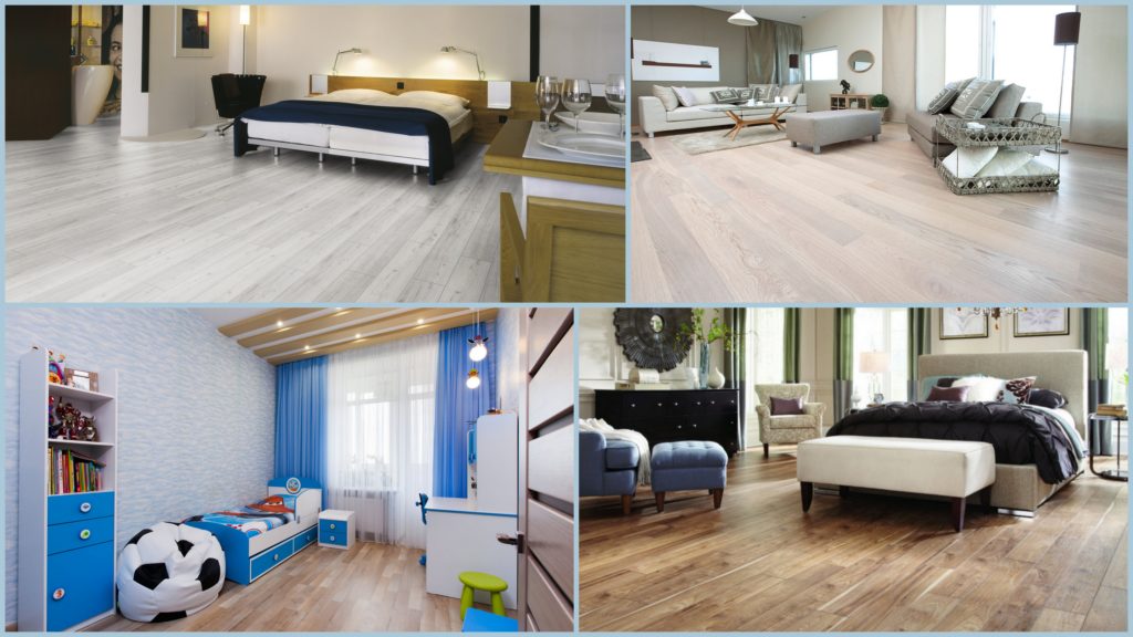 Laminate in Bedroom, Living Room, and Children's Room Interior