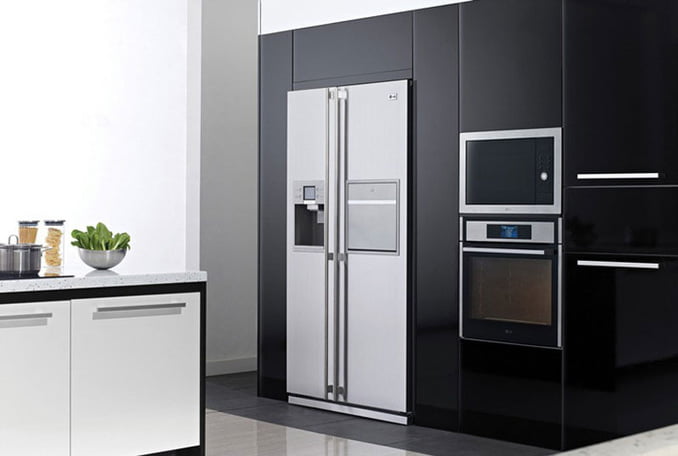 Встроенный холодильник LG