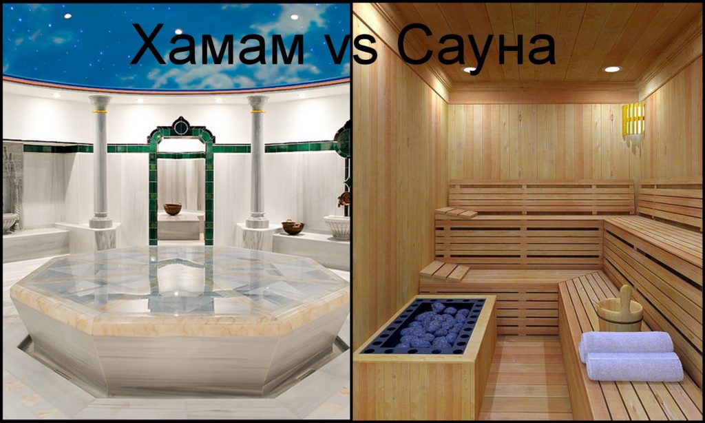 Хамам vs сауна