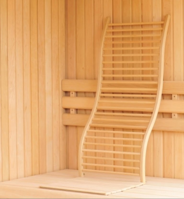 Sauna Lower Backrests