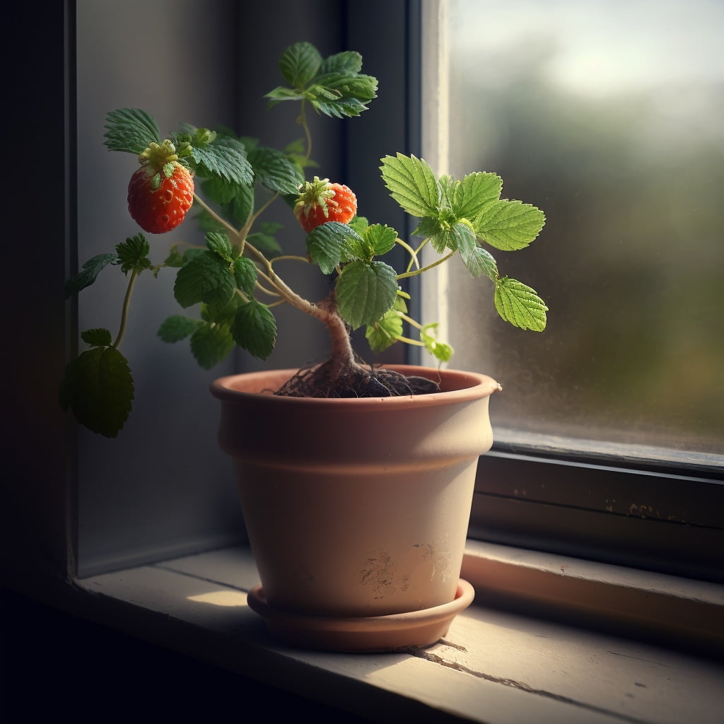 Как вырастить клубнику в домашних условиях