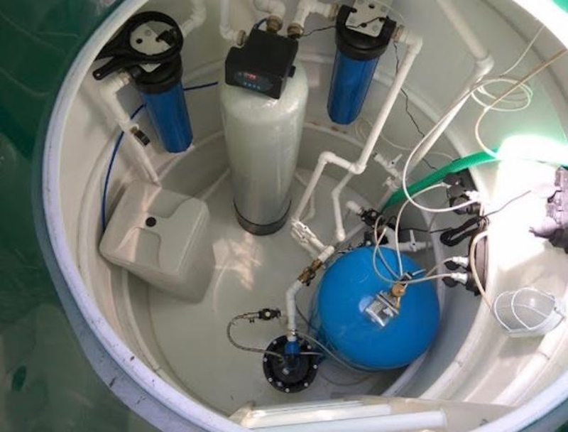 очистка воды из скважины