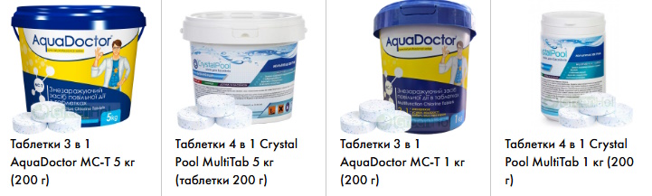 Химия для бассейна